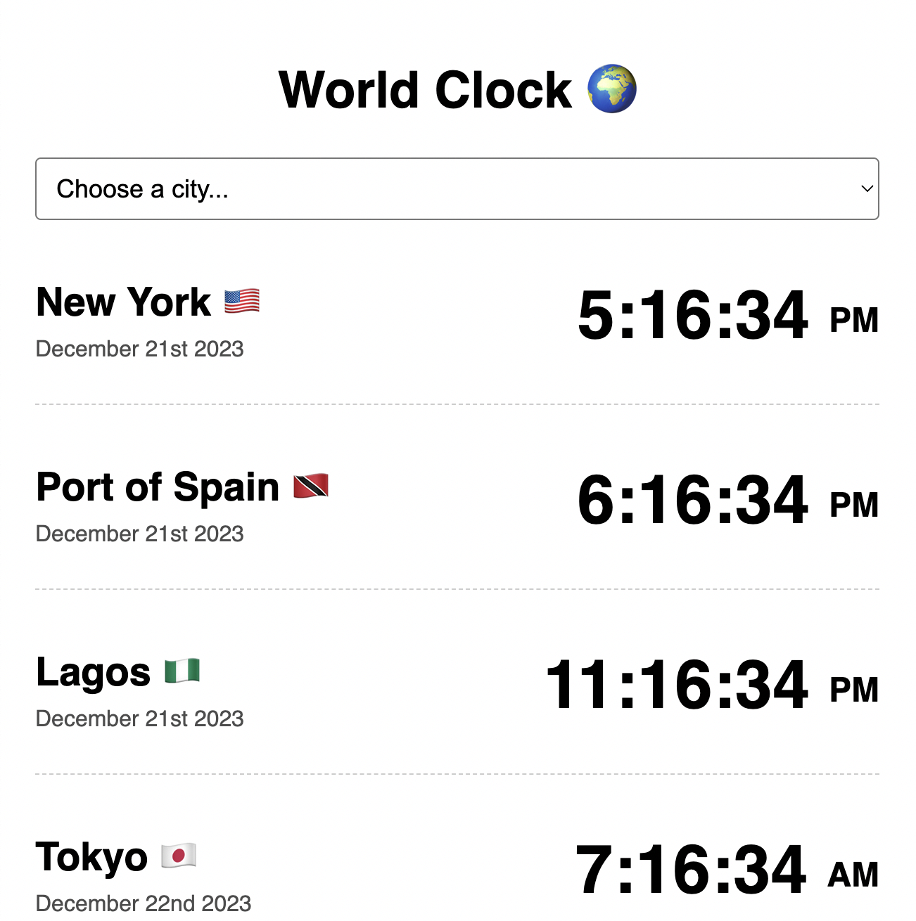 world clock preview